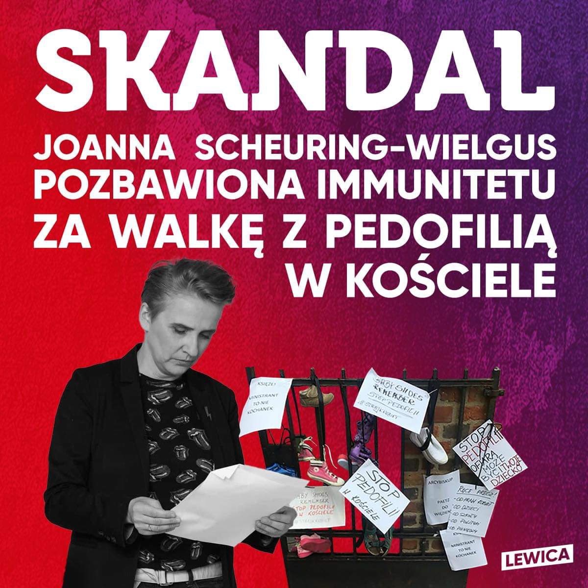 Sejm pozbawił immunitetu posłankę Scheuring Wielgus 